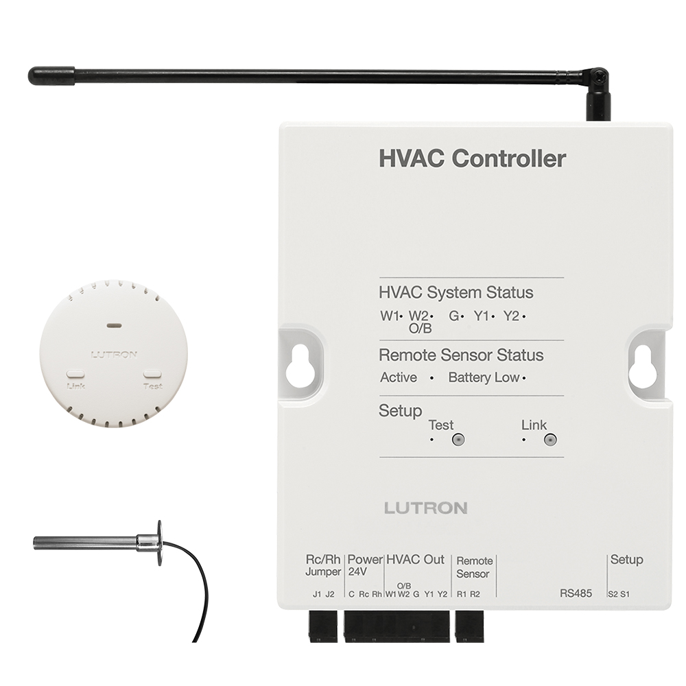 Lutron HVAC Controller and Temperature Sensor Package – Broadline