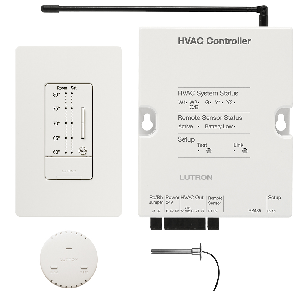 Lutron HVAC Controller and Temperature Sensor Package – Broadline