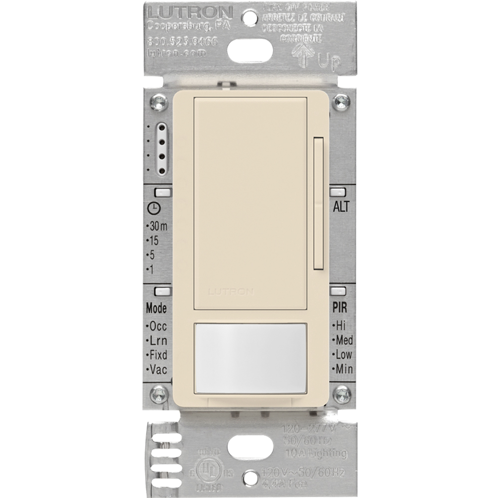 LUTR MS-Z101-LA MAESTRO DV 8A 0-10V OCCUPANCY LIGHT ALMOND