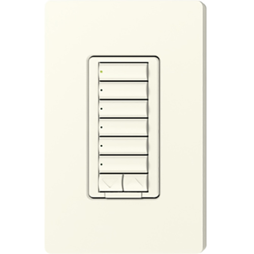 LUTR RRD-W6BRL-BI RADIORA2 6BRL WALL KEYPAD BISCUIT
