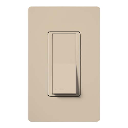 SATIN COLOR 1-POLE SWITCH TAUPE